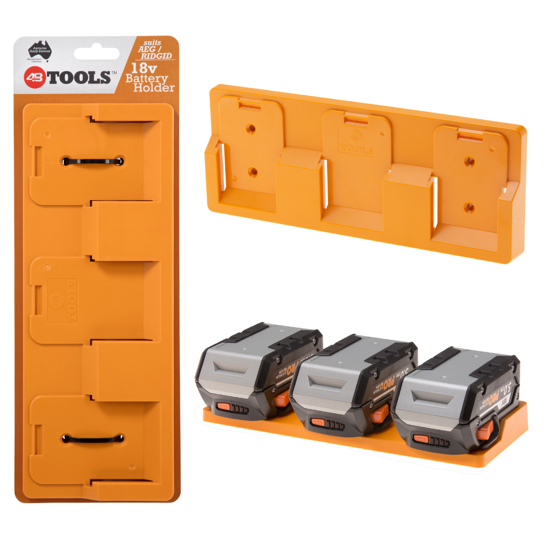 AEG 18V 3-Unit Battery Holder