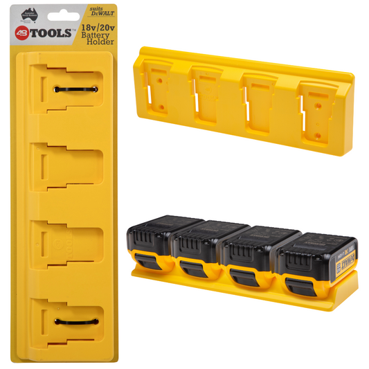 DeWalt 18V & 20V 4-Unit Battery Holder