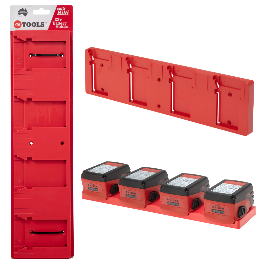 Hilti 22v Battery Holder 4 unit 48 Tools