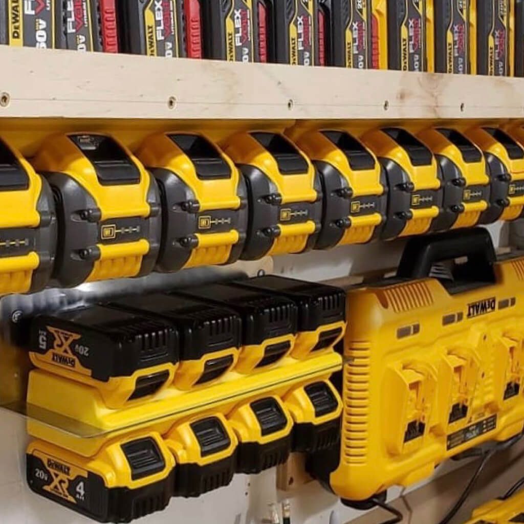 DeWalt Flexvolt 4-Unit Battery Holder