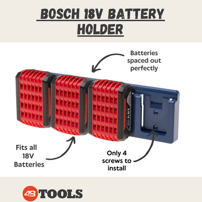 Bosch 18V Battery Holder