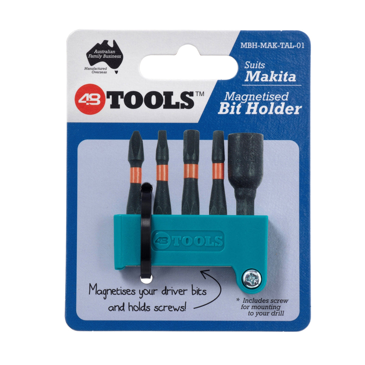 Magnetic Bit Holder for Makita Power Tools – 48 Tools