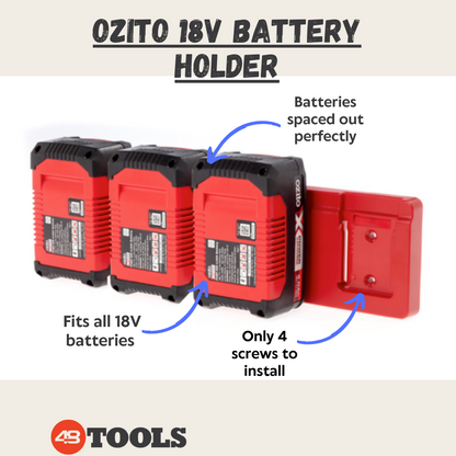 Ozito 18V Battery Holder