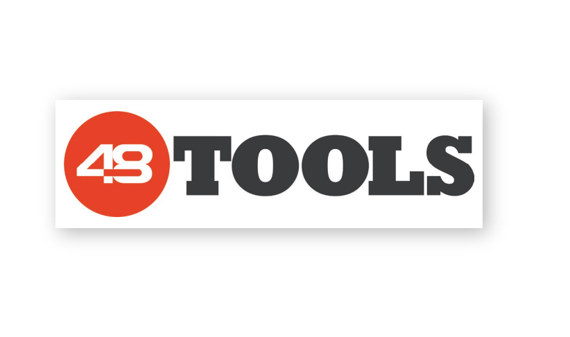 48 Tools logo sticker