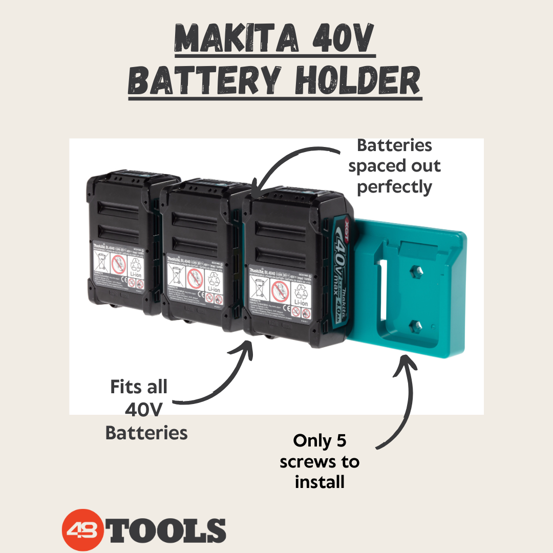 Makita 40V Battery Holder XGT
